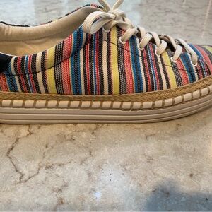 Sam Edelman Striped Sneakers